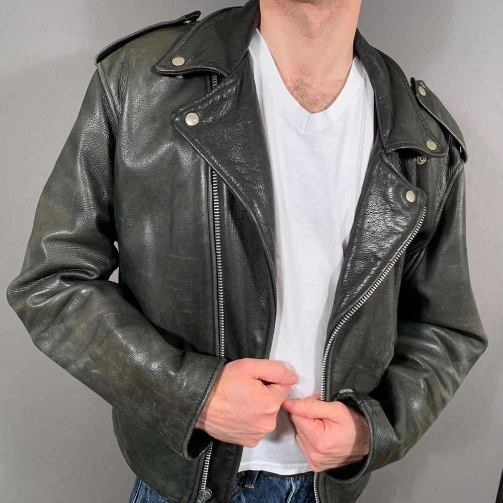 Kiefer Sutherland‘s Custom Motorcycle Jacket